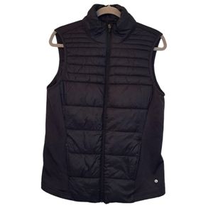 Xersion Black Puffer Vest Size Medium